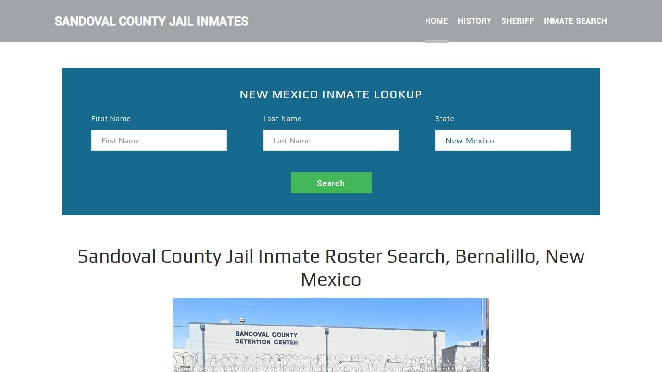 Sandoval County Jail Inmate Roster Lookup, Bernalillo, NM