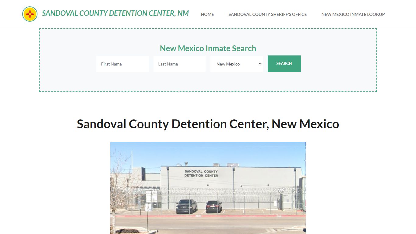 Sandoval County Detention Center, NM Inmate Roster, Offender Search